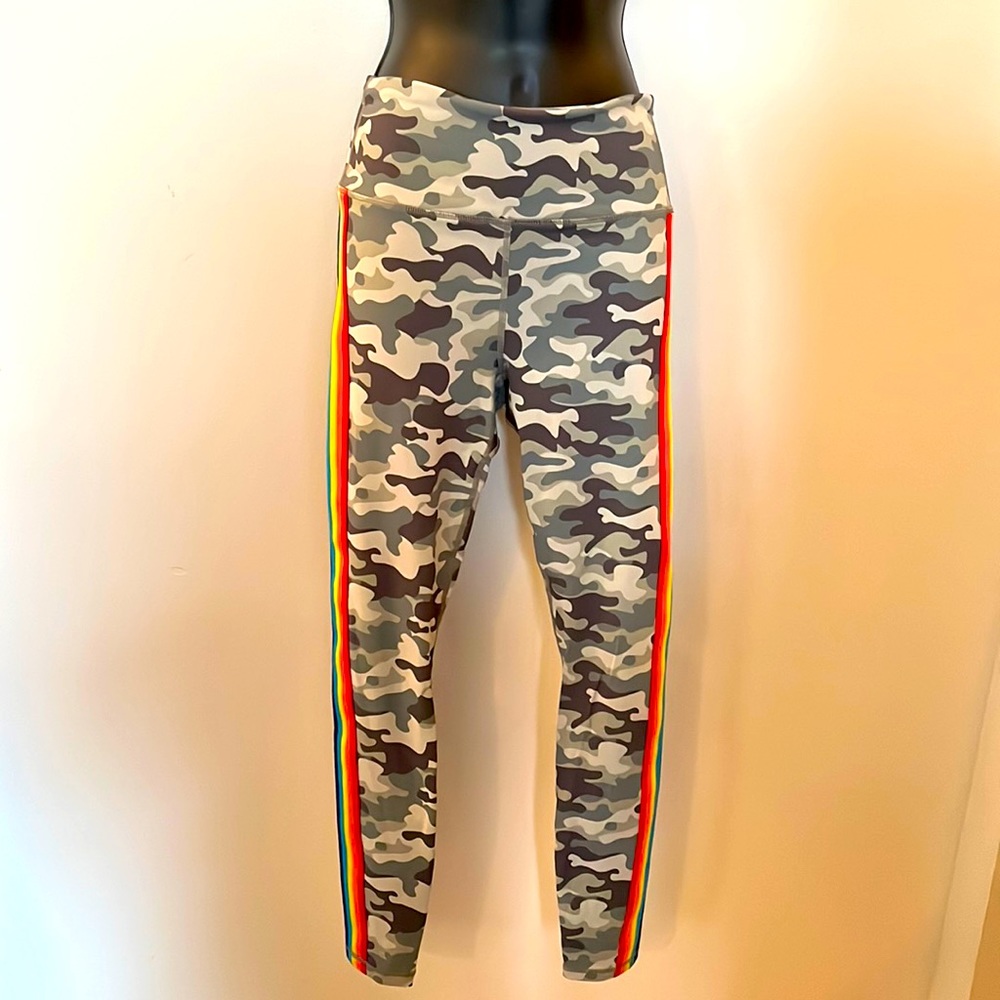Spiritual Gangster Rainbow Camo Leggings